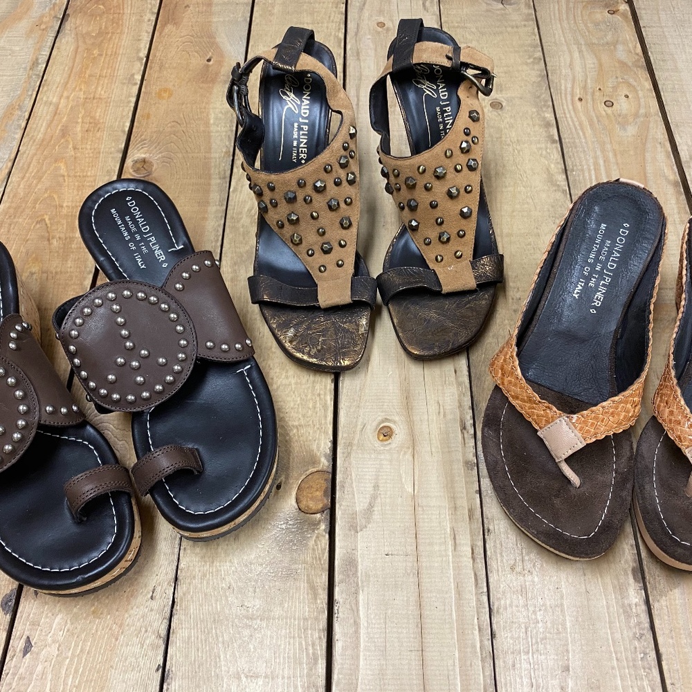 Donald J Pliner Shoe BUNDLE of 3